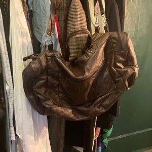 Brown Duffle